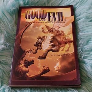 Comic Good and evil sacrifice, war,temptation, betrayal hope,redemption.